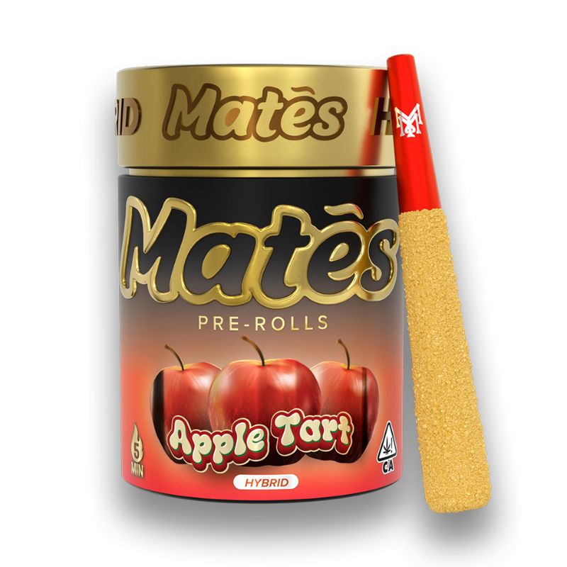 MATES PRE-ROLADOS - MUHA MEDS  "Apple Tart" 5 piezas (HÍBRIDA)