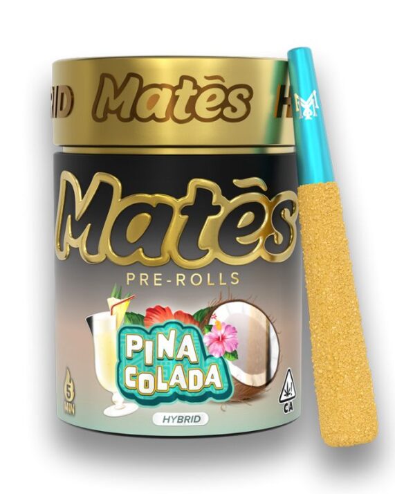 MATES PRE-ROLADOS - MUHA MEDS  "Pina Colada" 5 piezas (HÍBRIDA)