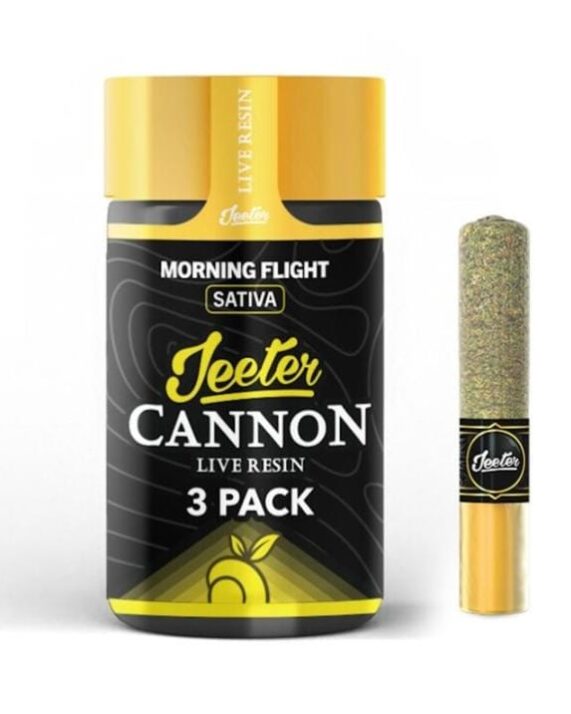 PORROS PRE-ROLADOS - JEETER CANON - "Morning Flight"  1.5 GR (3 piezas) SATIVA