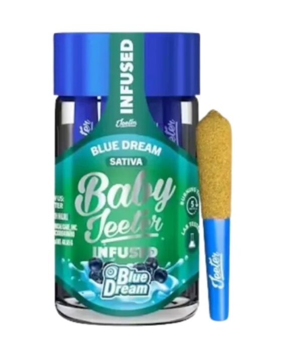 PORROS PRE-ROLADOS - BABY JEETER - "Blue Dream"  2.5 GR (5 piezas)