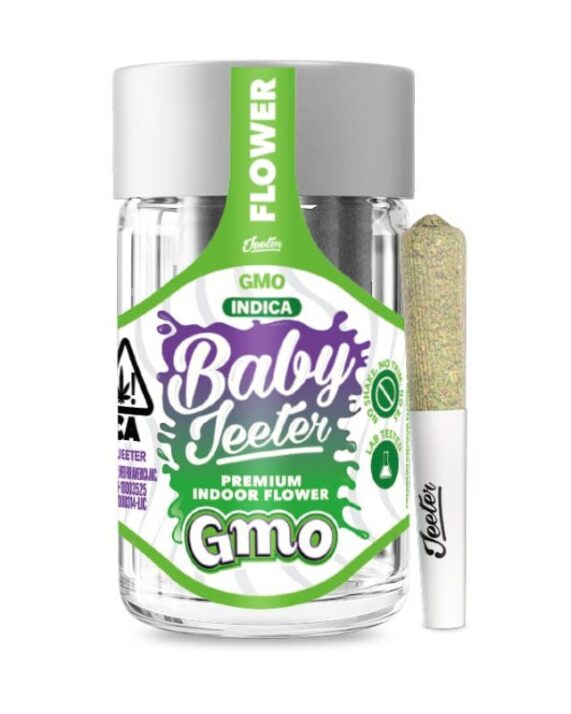 PORROS PRE-ROLADOS - BABY JEETER - "GMO"  2.5 GR (5 piezas)