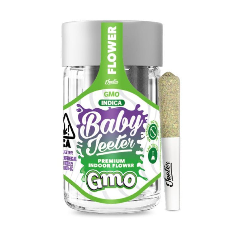 PORROS PRE-ROLADOS - BABY JEETER - "GMO"  2.5 GR (5 piezas)