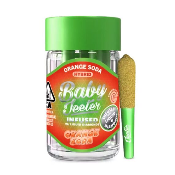 PORROS PRE-ROLADOS – BABY JEETER – Orange Soda
