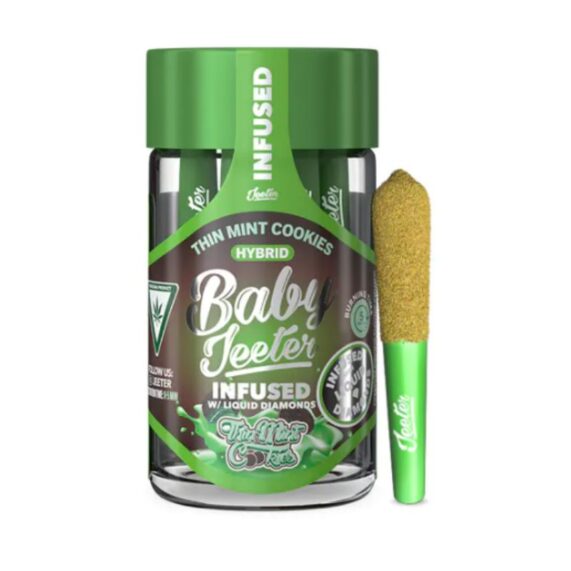 PORROS PRE-ROLADOS – BABY JEETER – Thin Mints Cookies