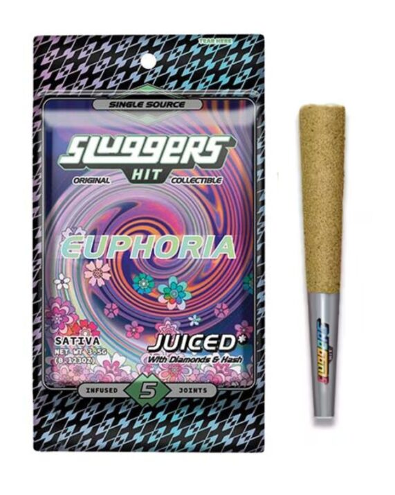 PORROS PRE-ROLADOS - SLUGGERS  "Euphoria" (5 piezas) HIBRIDA