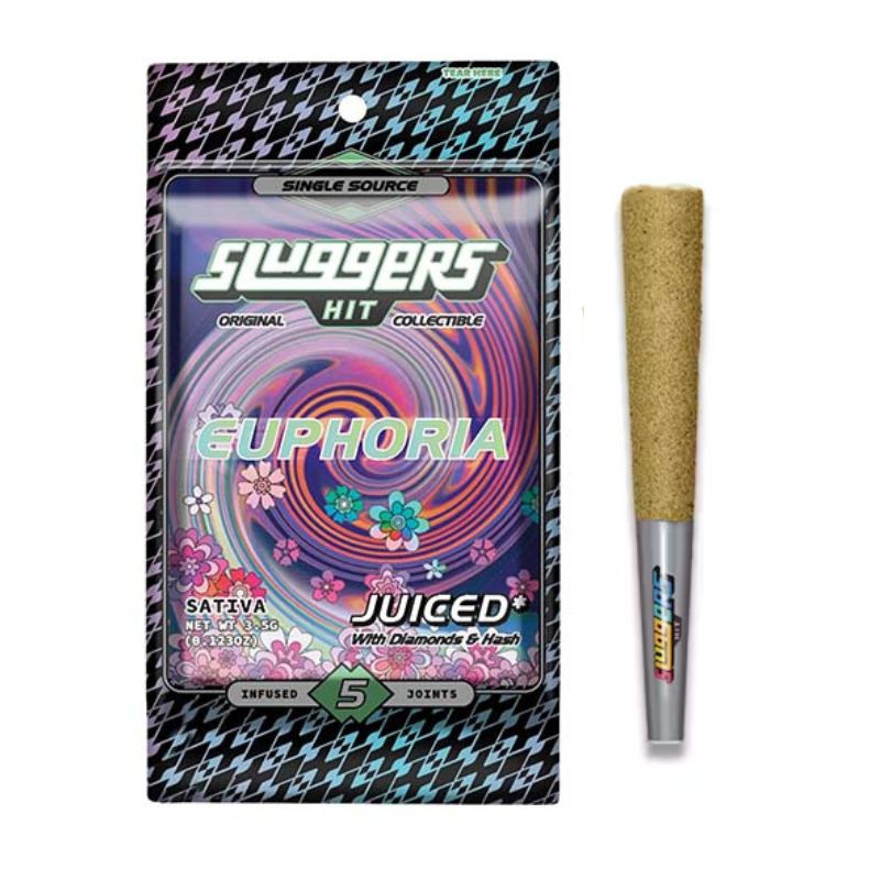 PORROS PRE-ROLADOS - SLUGGERS  "Euphoria" (5 piezas) HIBRIDA