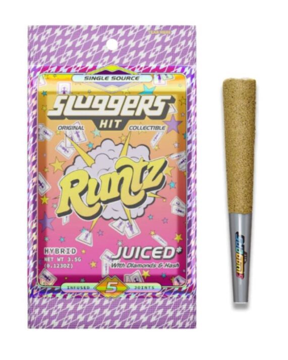 PORROS PRE-ROLADOS - SLUGGERS  "Runtz" (5 piezas) HIBRIDA